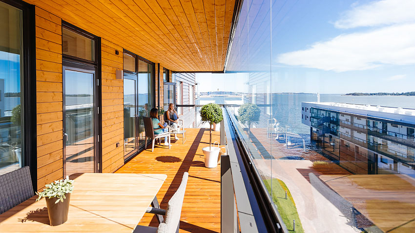 Klaasitud r&#245;du on linnaelanike esimene soov