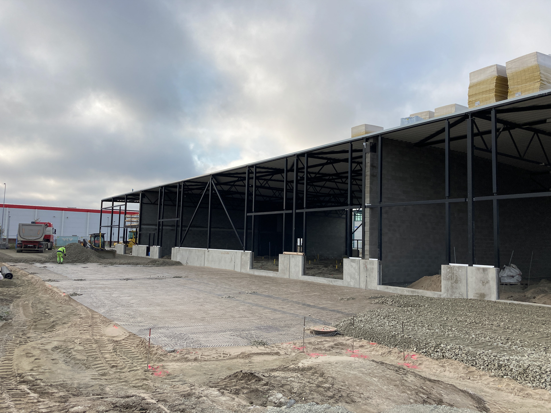 MotorCenter tähesaju ehitustööd