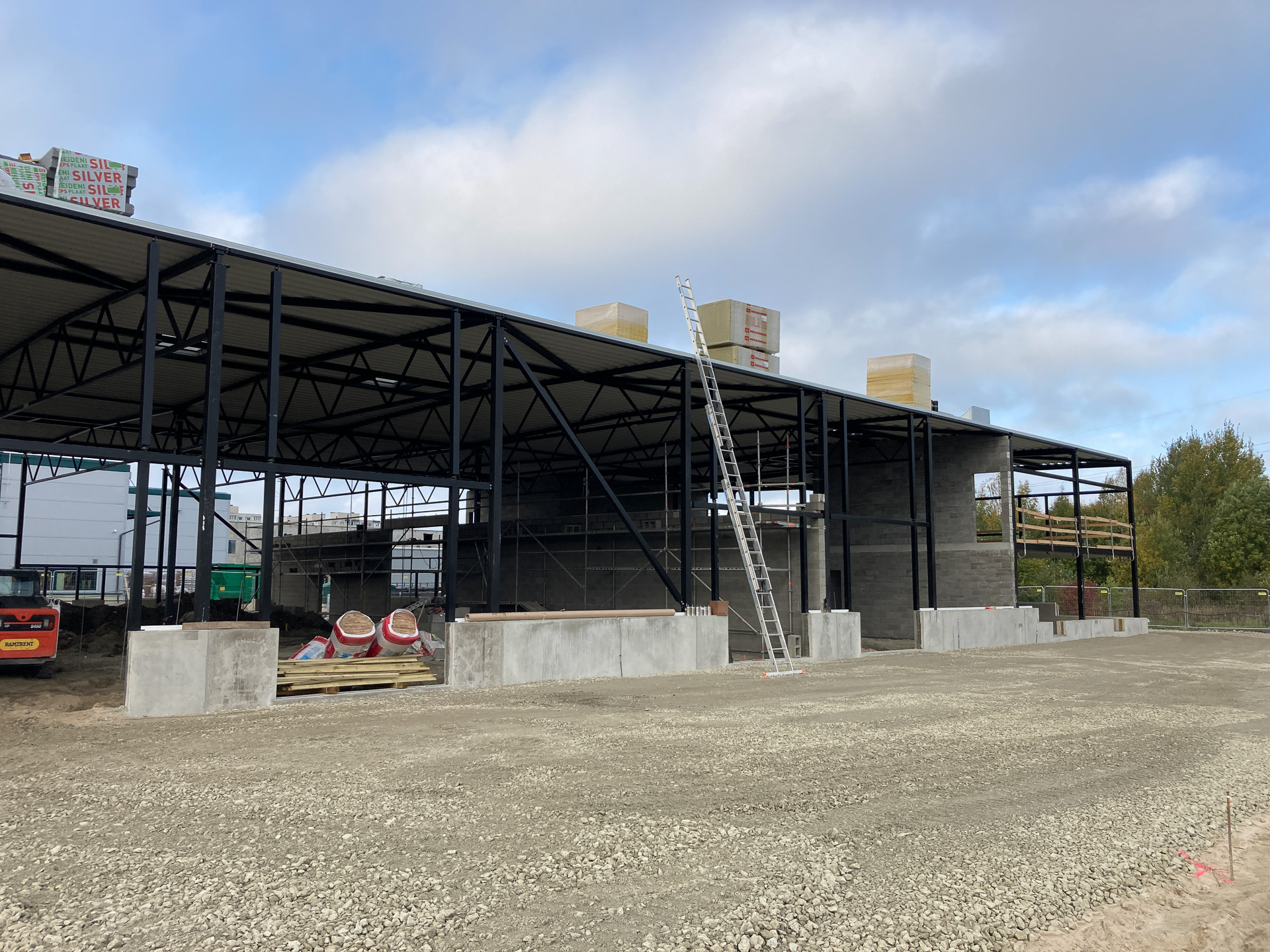 MotorCenter tähesaju ehitustööd