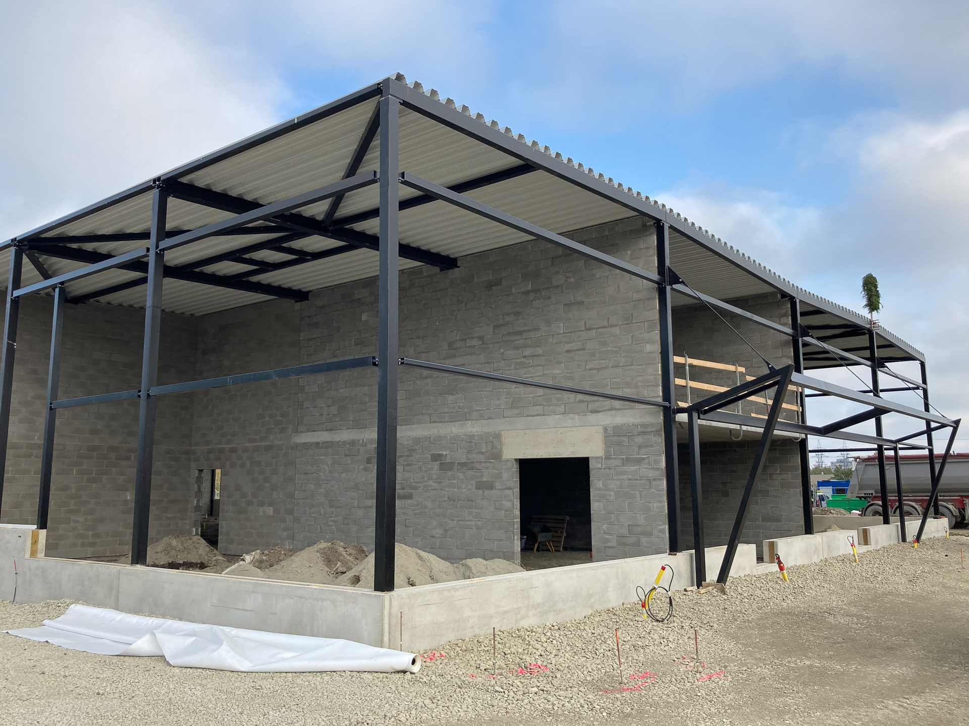 MotorCenter tähesaju ehitustööd