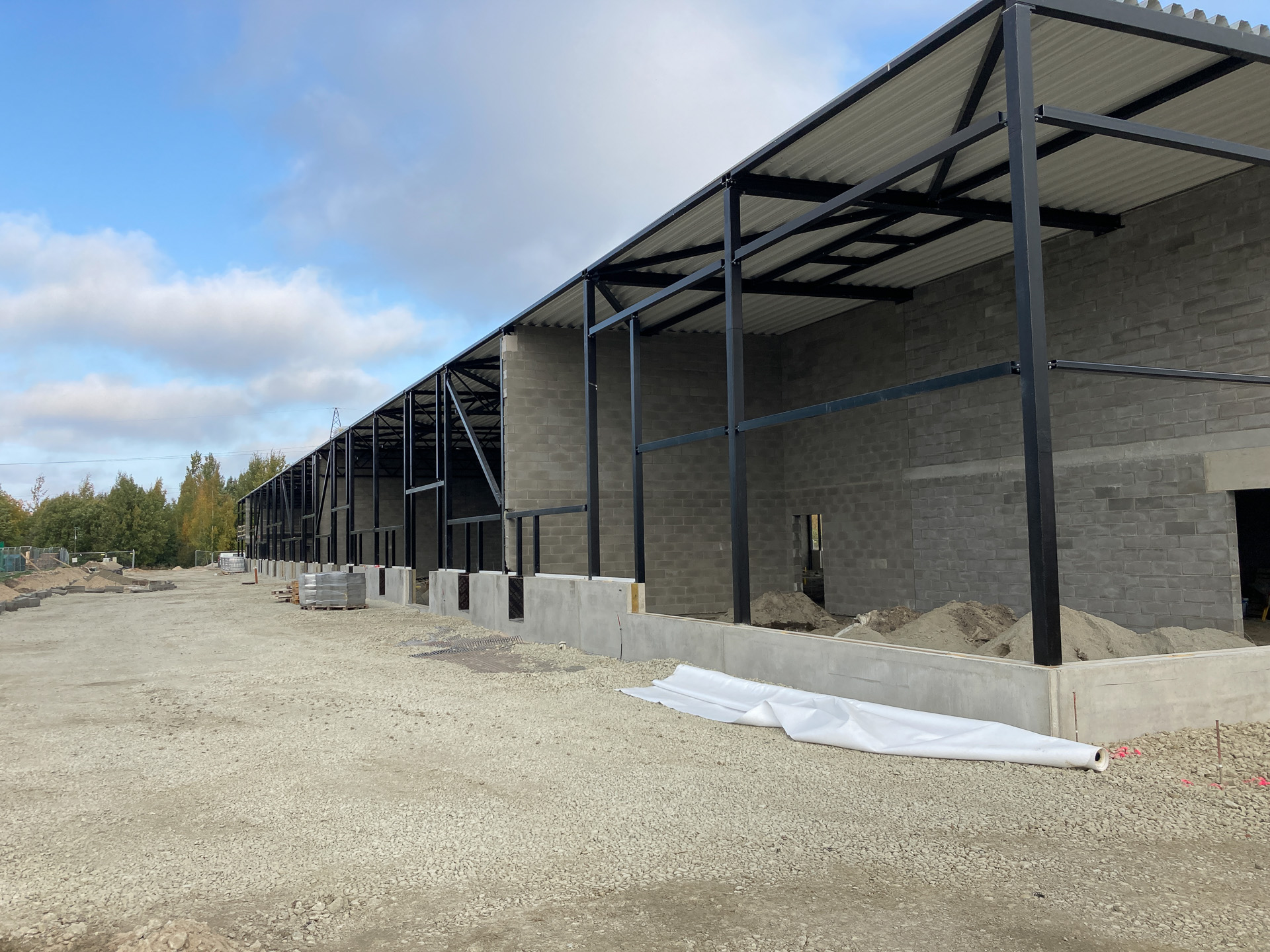 MotorCenter tähesaju ehitustööd