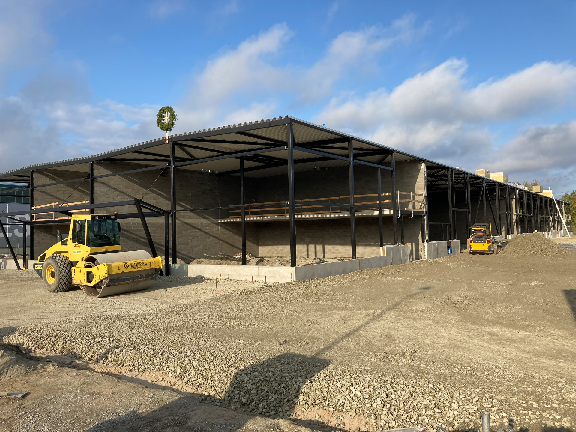 MotorCenter tähesaju ehitustööd