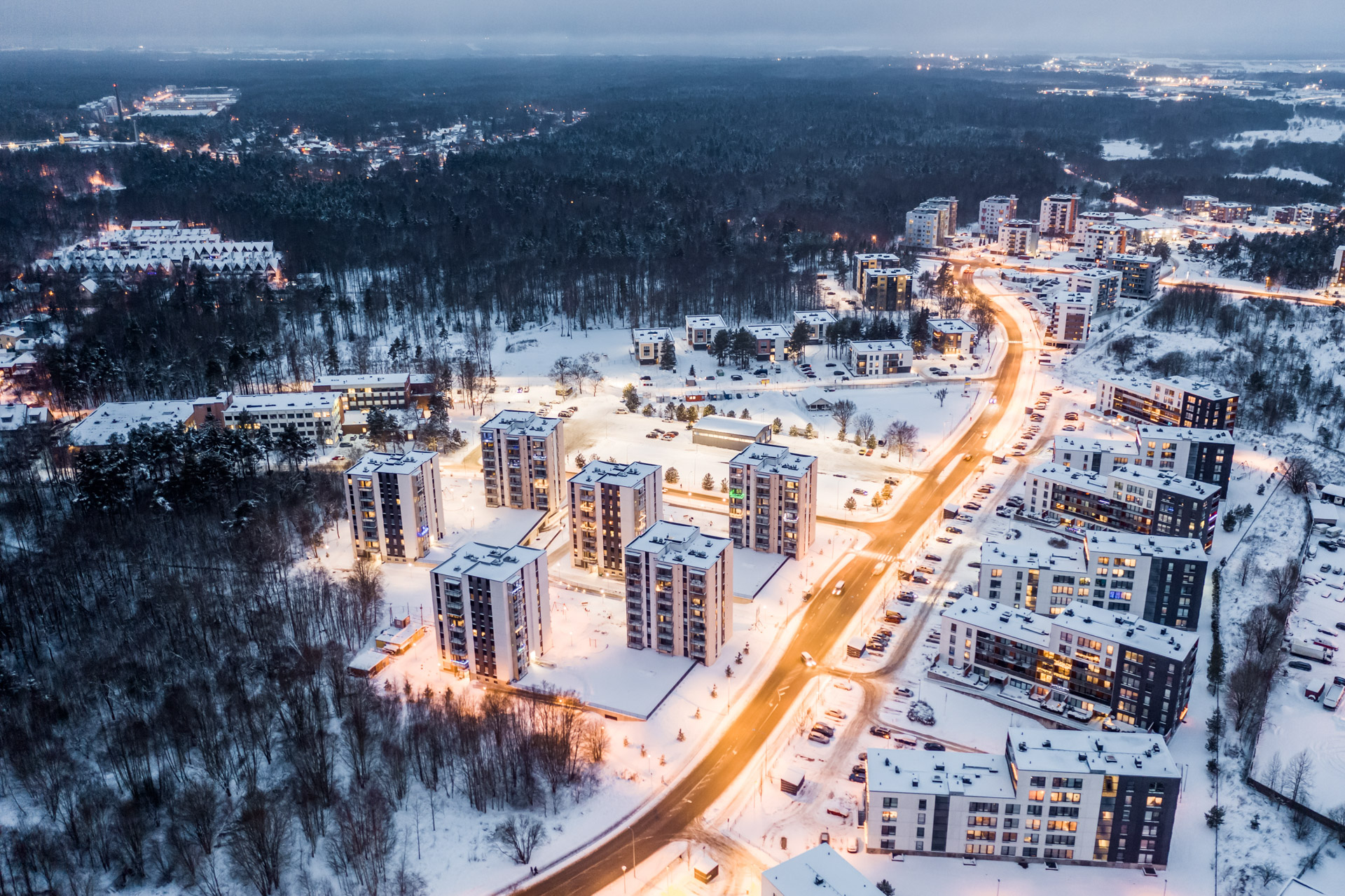 Uute linnakvartalite rajamine on meie eesmärk