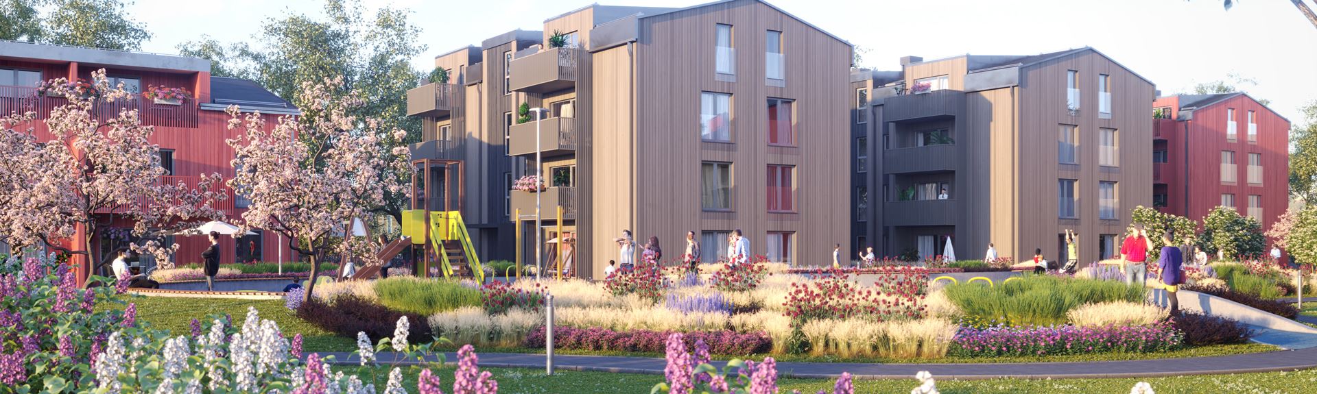 Privaatne sisehoov YIT Mündriku arenduses