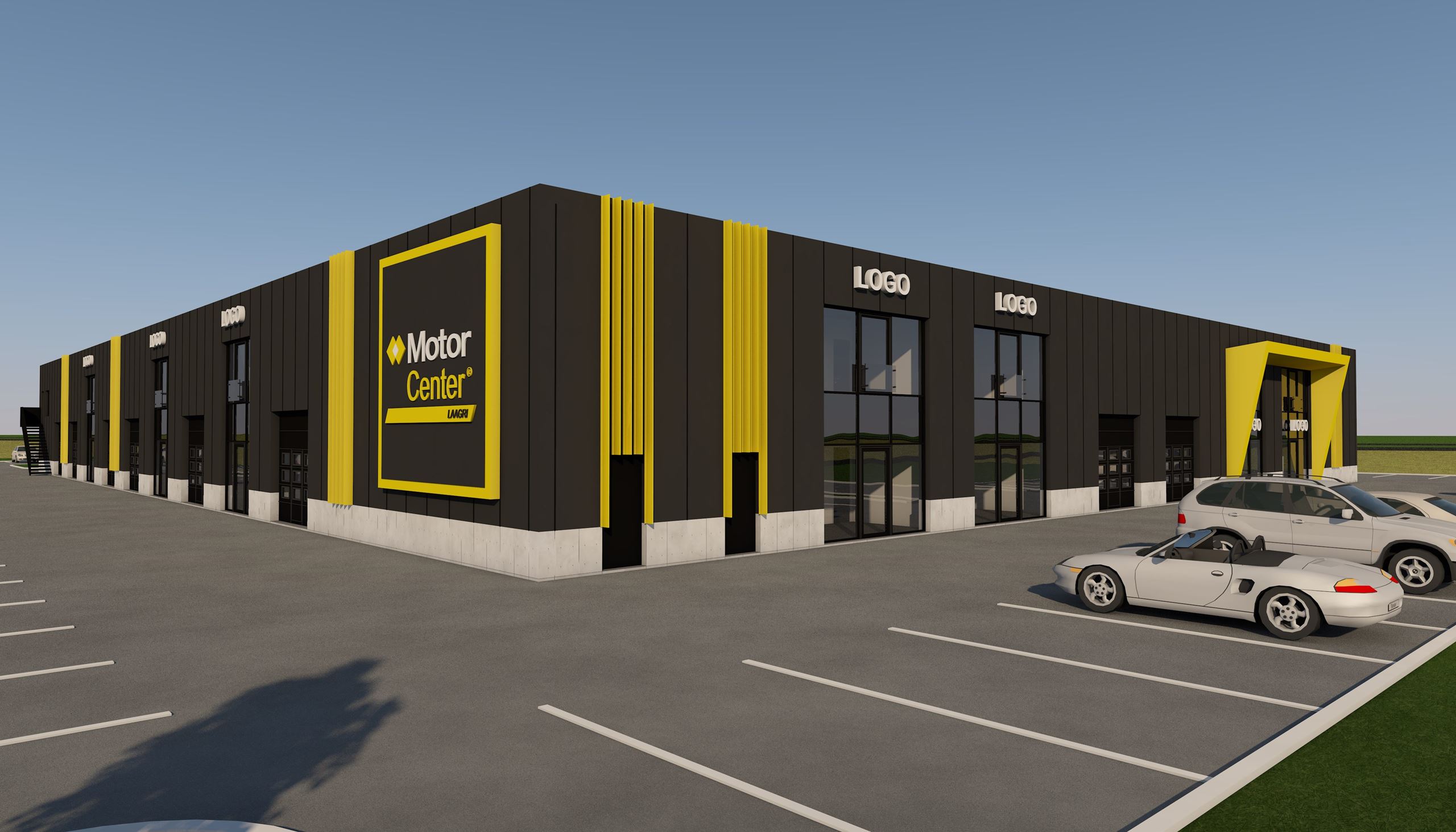 YIT rajab uue MotorCenter keskuse Laagrisse