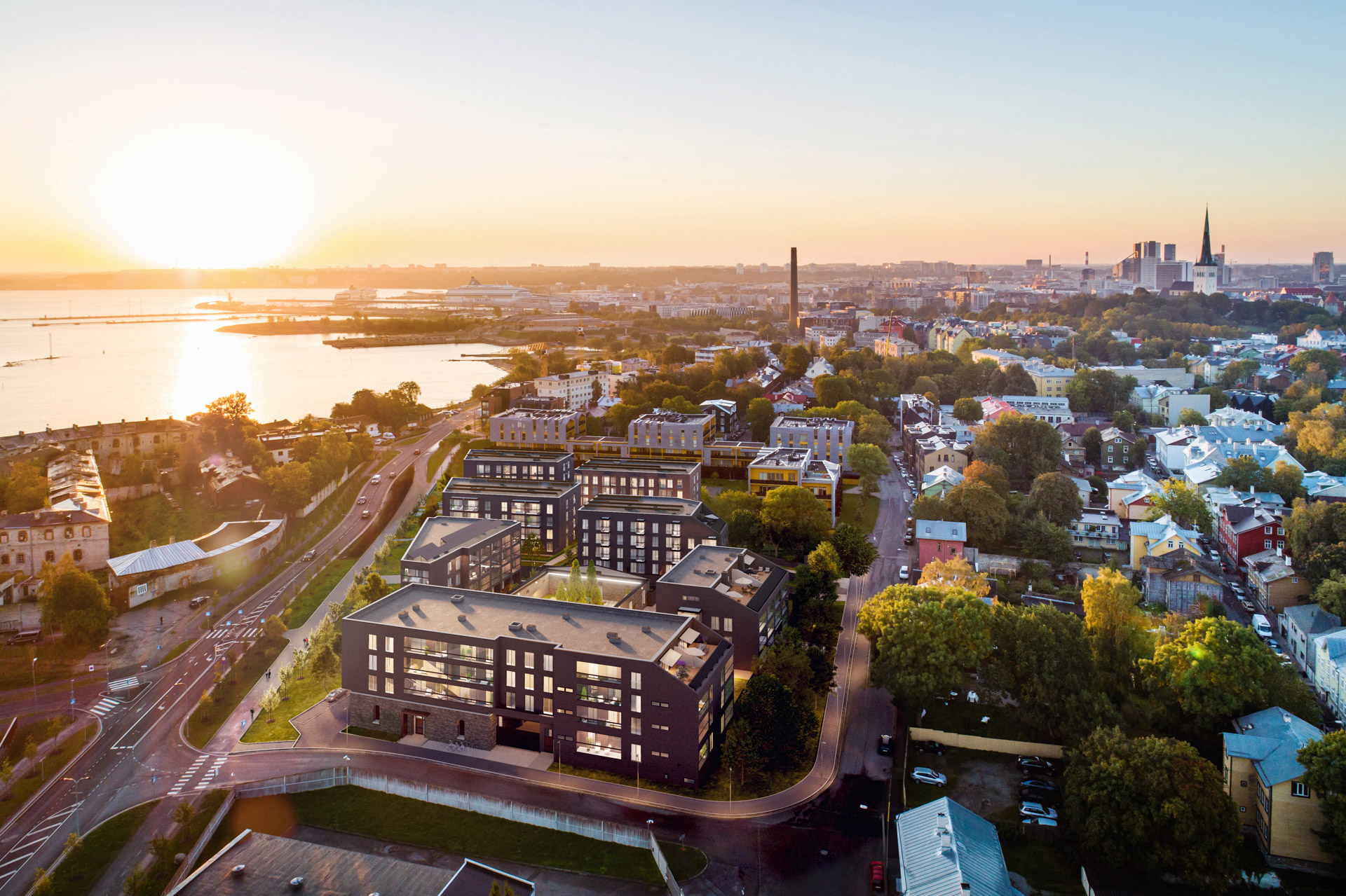 Lennusadamasse kerkib kolm uut elumaja