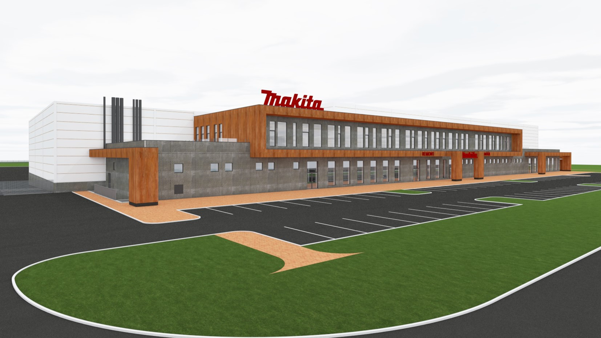 Profitööriistade tootja Makita rajab Eestisse 24 miljoni eest hiiglasliku büroo- ja laohoone