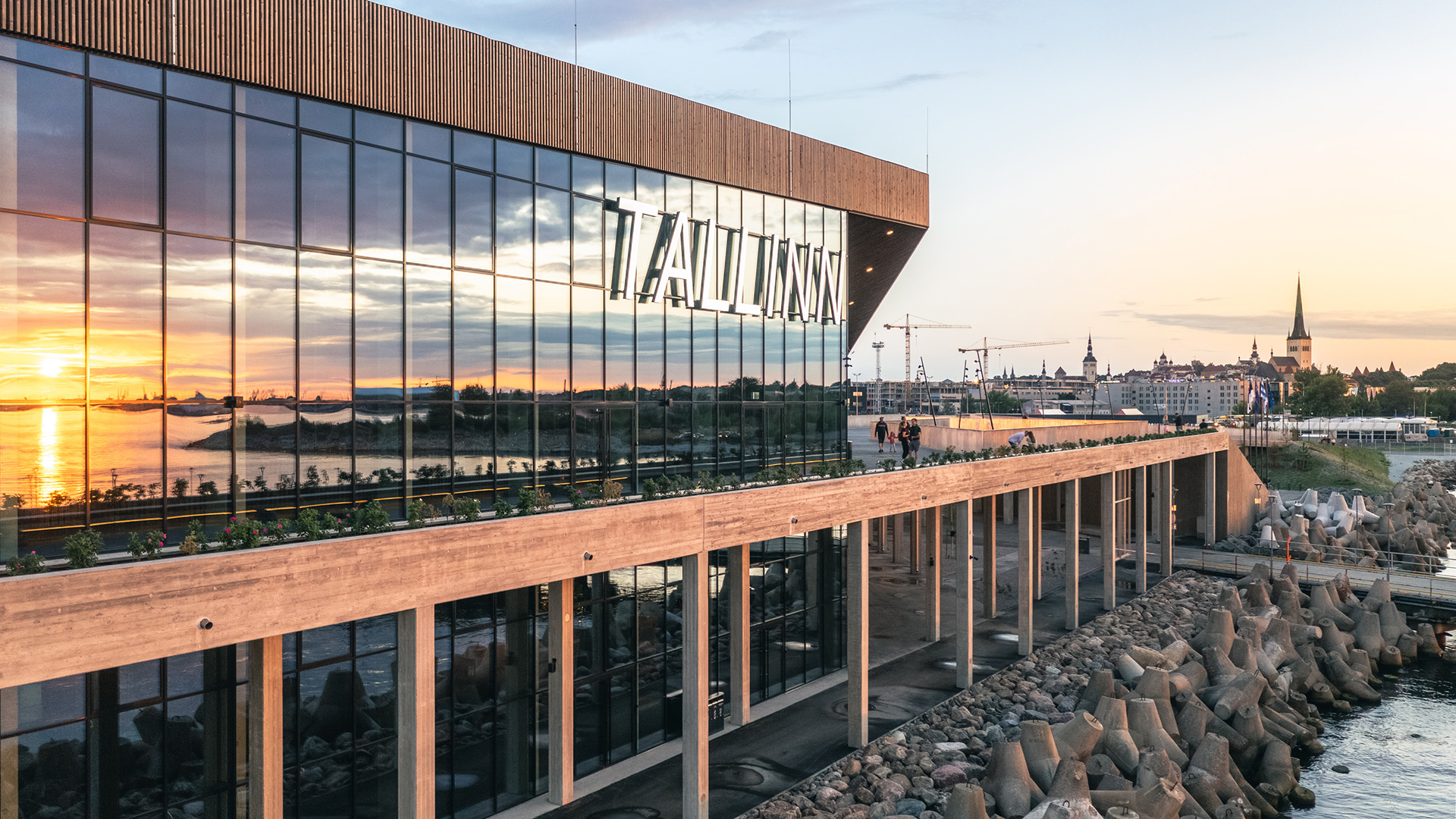 Круизный терминал в Таллиннском порту