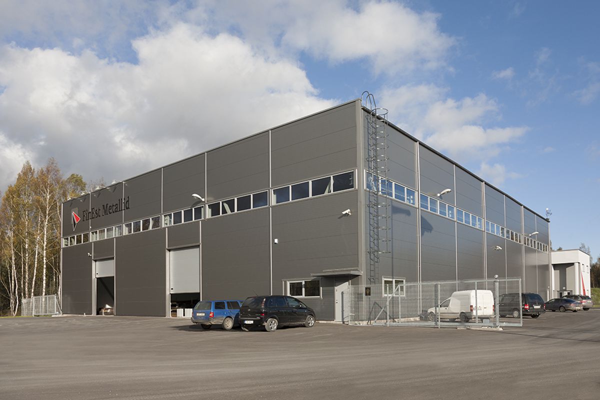Складское и производственное здание FinEst Metallid OÜ